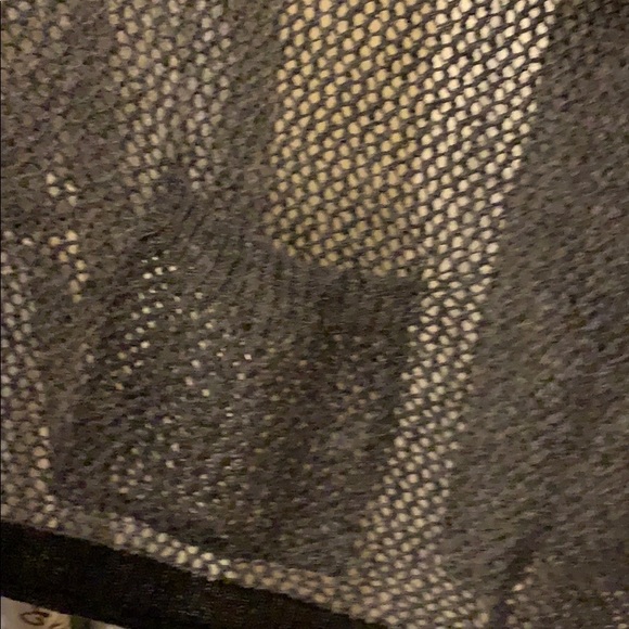 Gray DKNY Open Weave Waterfall Cardigan Large - Picture 5 of 12